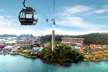 Канатная дорога в Сингапуре