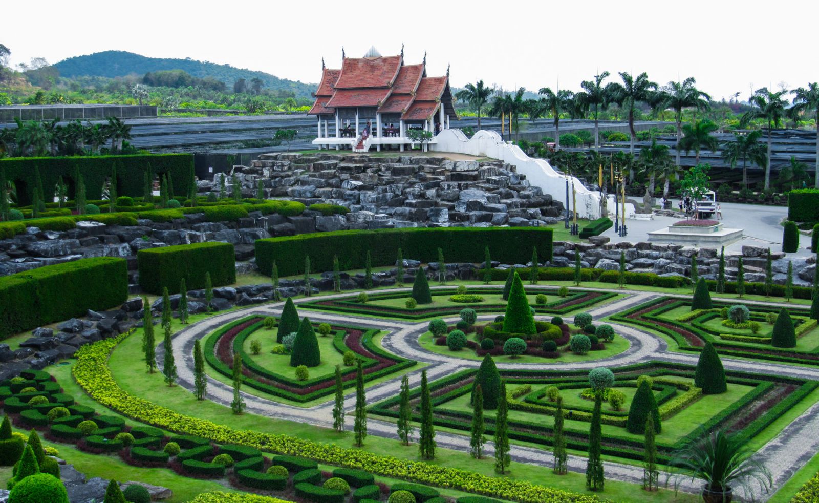  тропический сад Nong Nooch
