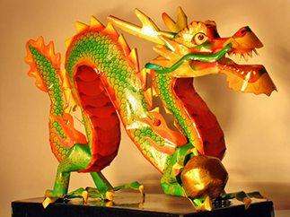 Дракон сувенир из Китая