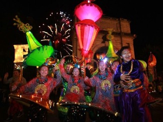 новый год в дублине