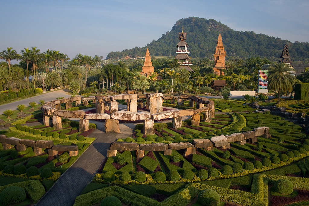  тропический сад Nong Nooch