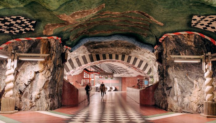 метро в стокгольме