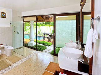 Ванна на вилле в Керале Сarnoustie Ayurveda