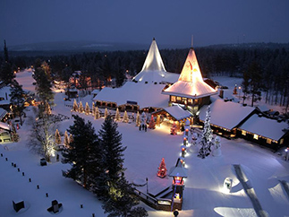 Горнолыжный курорт в Финлядии