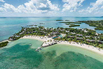 Отель с виллами на Маврикии