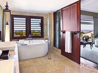 Ванна в отеле на Бали