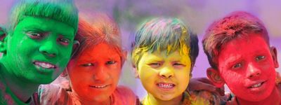 фестиваль красок в индии