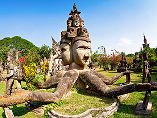 Будда парк в Лаосе