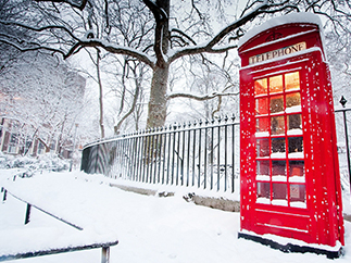 Погода в Лондоне зимой