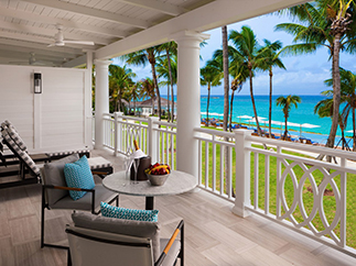 Отель на пляже на Багамах