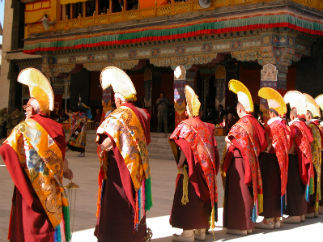 Города Тибета