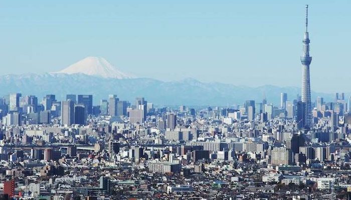 токия с фудзи