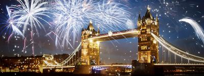 новый год в Лондоне