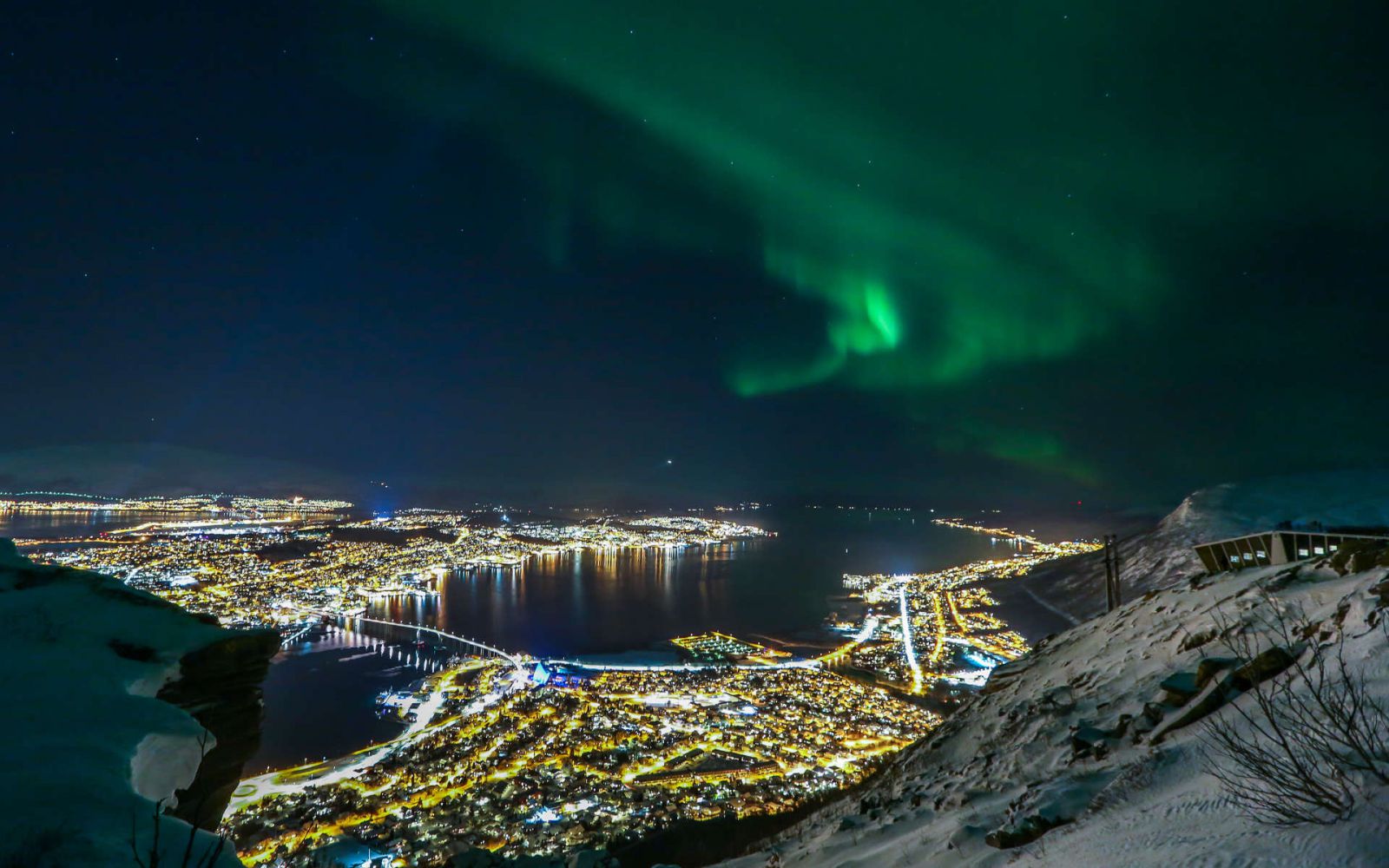 туры на северное сияние в Норвегию
