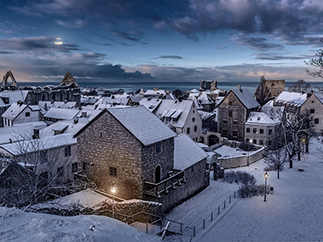 Швеция погода зимой